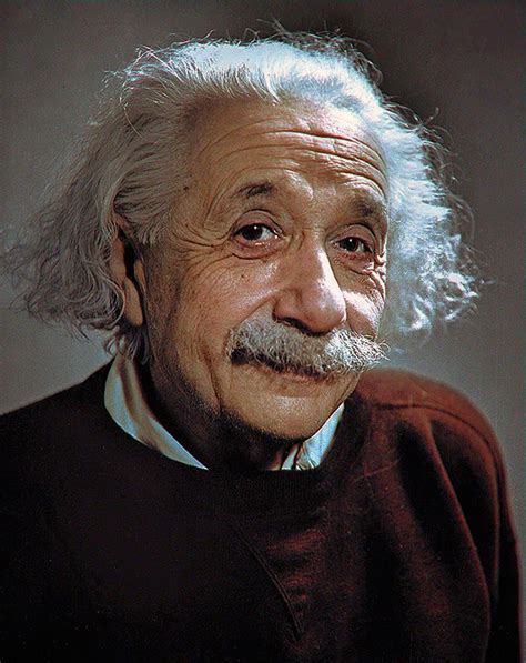 Colorized By Jecinci Einstein Was A German Born Theoretical