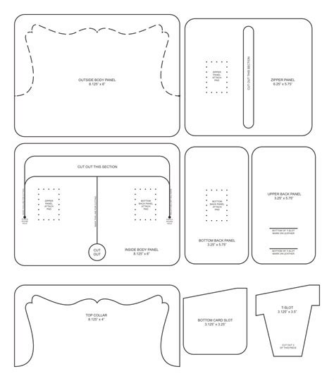 Free Paper Purse Template Printable Customize And Print