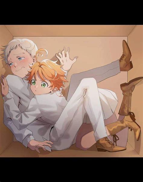 Norman X Emma The Promised Neverland Neverland Neverland Art Anime