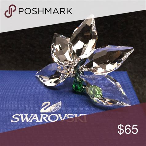 Swarovski strass crystals with laser signature are flawless with incredible shine. Swarovski Crystal Orchid | Crystal figurines, Crystals ...