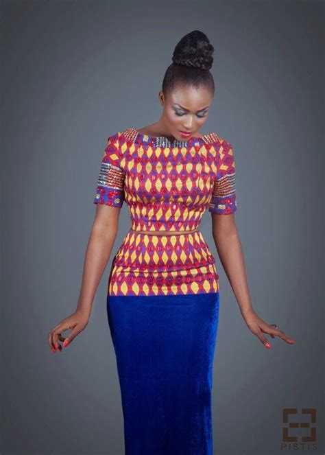 Ghana Dresses African Print Fashion Dresses Ghanaian Designer See