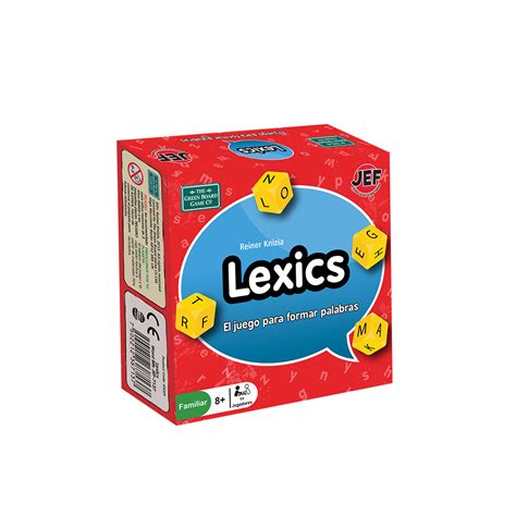 Juego de palabras en español. LEXICS El Juego Para Formar Palabras - JEF - Juguetes ...