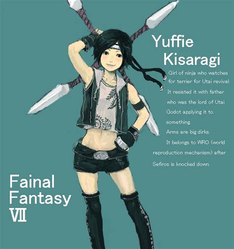Yuffie Kisaragi Final Fantasy And 2 More Drawn By Mamiyakuroko