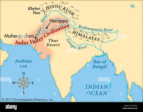 Indus Valley Civilization World Map