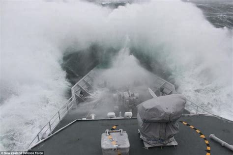 Photos Of Ships Being Battered In Vicious Storms Rough