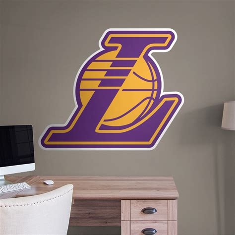 Los Angeles Lakers Alternate Logo Giant Officially Licensed Nba