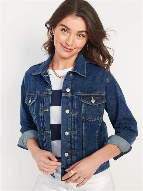 Classic Jean Jacket For Women Old Navy