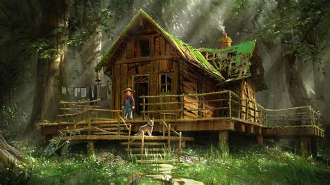 Forest Hut Quentin Mabille On Artstation At