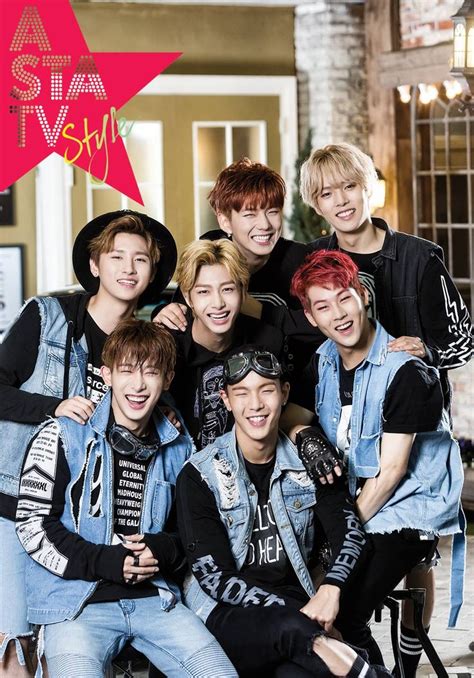 Monsta X Are All Smiles For Asta Tv Magazine Hyungwon Kihyun Jooheon