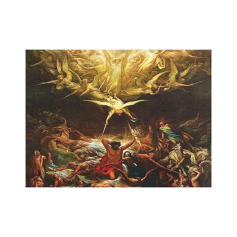The Triumph Of Christianity By Gustave Dore Canvas Print Zazzle