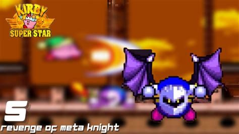 Revenge Of Meta Knight Kirby Superstar Part 5 Youtube