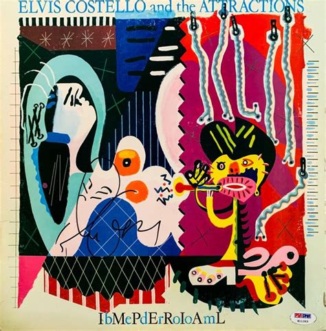 275 on the great list and the no. ELVIS COSTELLO Signed "IbMePdErRoIoAmL" / "Imperial ...