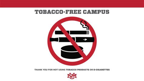 Unm To Become Tobacco Free For Students Staff Faculty Beginning