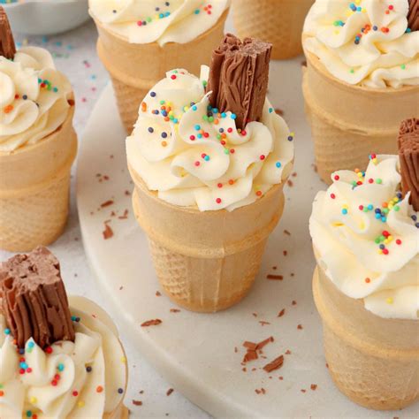 Ice Cream Cone Cupcakes The Baking Explorer