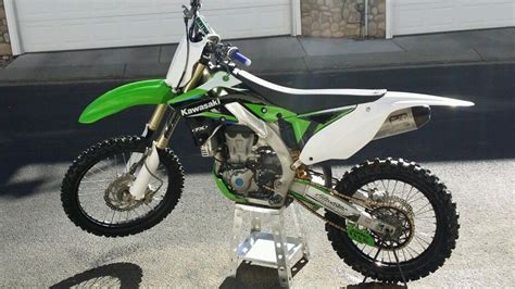 The smaller 2014 kawasaki dirt bikes also get updates for the new model year. 2013 Kawasaki KX450F 4 stroke 450 Dirt Bike motocross