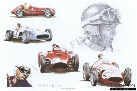Tribute To Juan Manuel Fangio By Stuart Mcintyre