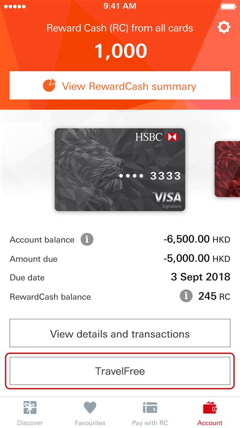 Hsbc bank malaysia (banking & cards). HSBC Reward+ App - Feature - Set up a Travel Plan