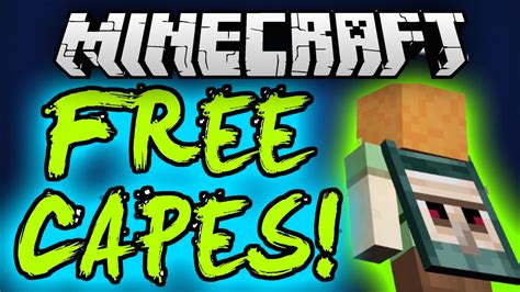 How To Get A Free Minecraft Cape 2016 171819 How To Get A Free