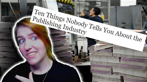 10 Things No One Tells You About The Publishing Industry YouTube