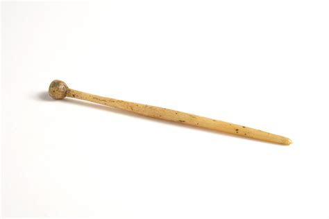 Roman Hairpin Made From Bone Roman Archaeology Collection Colchester