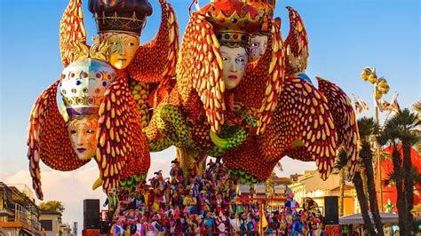 The Gigantic Float Parades For The Carnival Of Viareggio The Theatre