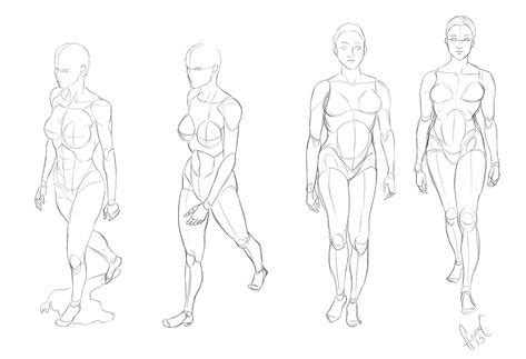 Anime Male Walking Pose Reference - img-yew