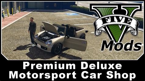 Download Premium Deluxe Motorsport Car Dealership 40 For Gta 5