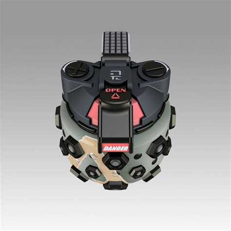 Apex Legends Octane Frag Grenade 3d Turbosquid 1752889