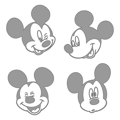 Printable Minnie Mouse Stencil Printable Jd