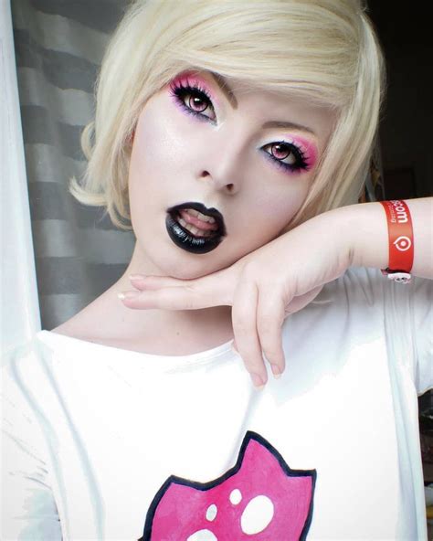 Cats Tend To Stick Their Tongues Out Too So 😜 Homestuckcosplay Homestuck Cosplay Roxy