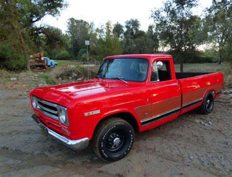 International Harvester Long Bed Woody Pickup For Sale