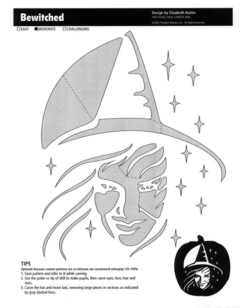 A Black And White Silhouette Of A Witch Holding A Broom In Front Of A