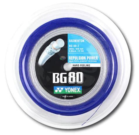 Yonex Bg80 Royal Blue Reel