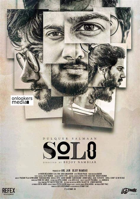 Which is an indian tamil thriller film directed by raj babu. Here's the first look poster of Dulquer Salmaan's Solo!
