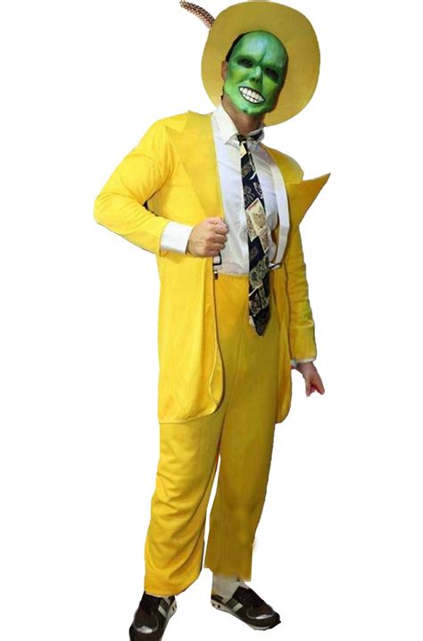 Costume Cosplay Di The Mask Jim Carrey