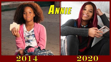 Annie 2014 Cast Then And Now 2020 Real Name And Age Youtube