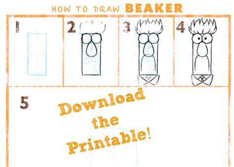 How To Draw Beaker From Muppet Labs Printable Product Reviews By