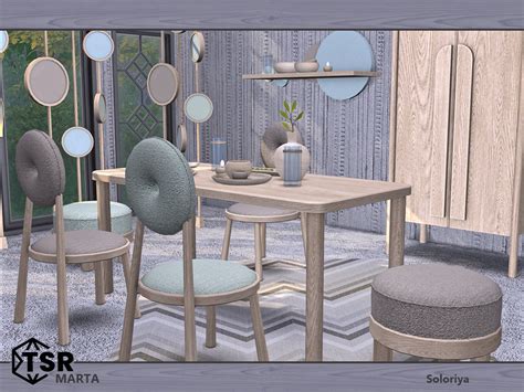 Soloriya Mina Sims 4 Includes 9 Objects Emily Cc Finds