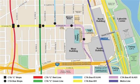 Public Transportation In Chicago Map Transport Informations Lane