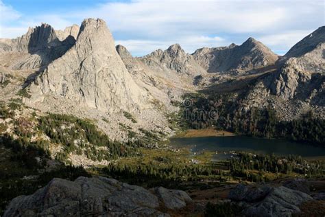 Cirque Of The Towers Wind River Range Wyoming Stock Photo Image Of
