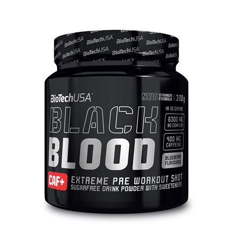 Biotech Usa - Black Blood + Caf - €29.90 - Body Gym Shop.com