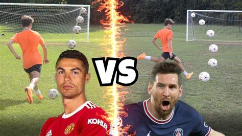 Messi Vs Ronaldo Whos Freekick Is Better Youtube