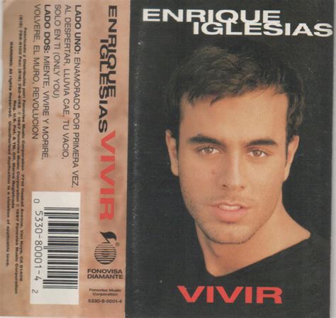 Enrique Iglesias Vivir 1997 Dolby Hx Pro Cassette Discogs