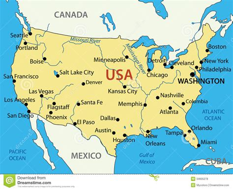 Download Mapa De Los Estados Unidos De América Background - Maesta