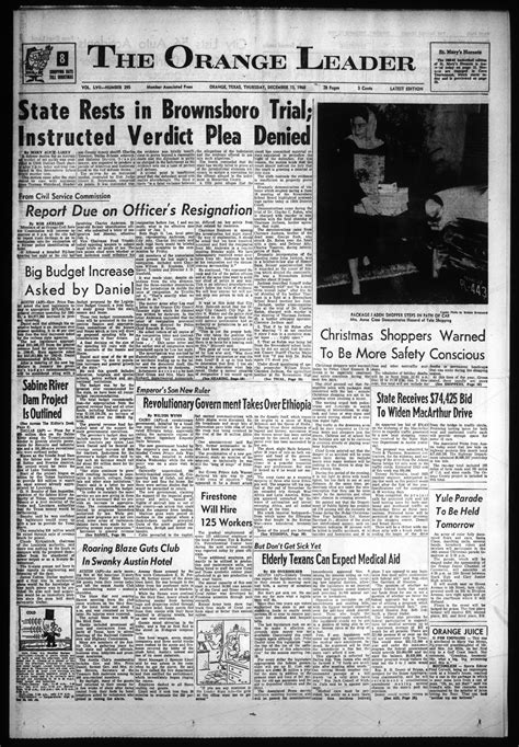 And Now You Know: One hundred called for jury service - Orange Leader