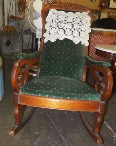 Shop ebay for great deals on mahogany antique rocking chairs. Antique Lincoln Rocker Victorian Mahogany Upholstered Parlor Rocking Chair (Local Pick Up Only)