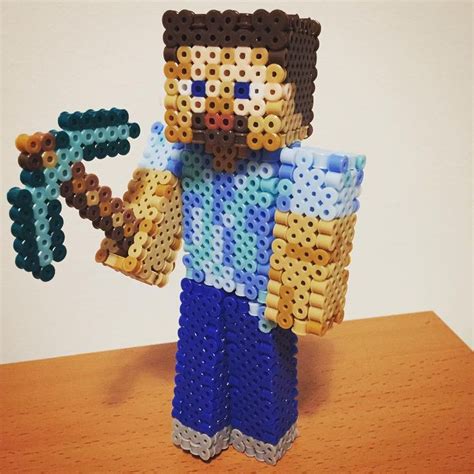 Cobbled deepslate is a stone variant that functions similar to cobblestone or blackstone. Steve with a diamond pickaxe from the game Minecraft. Made ...