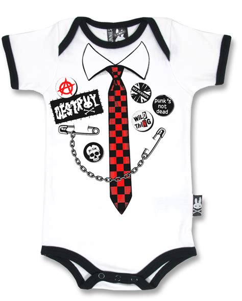 Six Bunnies Australia Punk Tie Onesie At Sugarskulls