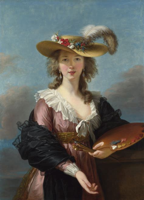 Dose Of Art 41 Élisabeth Vigée Le Brun Self Portrait In A Straw Hat