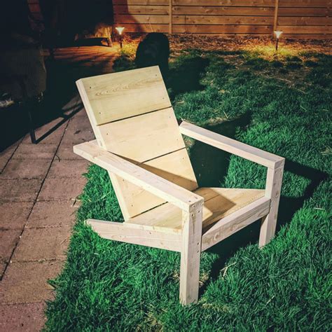 Modern Adirondack Chair Ana White